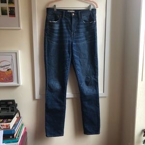 Madewell Hi Rise Slim Boyjean